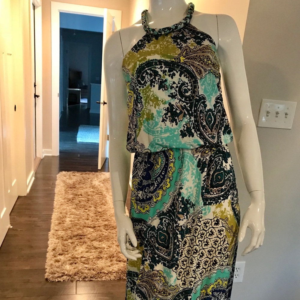 🌈Beautiful Colourful Summer Maxi Dress